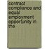 Contract Compliance and Equal Employment Opportunity in the