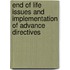 End of Life Issues and Implementation of Advance Directives