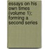 Essays on His Own Times (Volume 1); Forming a Second Series