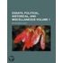 Essays, Political, Historical, and Miscellaneous (Volume 1)