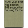 Fiscal Year 1991 Hud Section 202 Supportive Housing For The door Bricklayers And Laborers Corp
