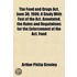 Food And Drugs Act, June 30, 1906; A Study With Text Of The