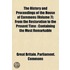 History and Proceedings of the House of Commons (Volume 7);