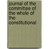 Journal of the Committee of the Whole of the Constitutional