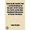 Notes by Mr. Ruskin; Part I. on His Drawings by the Late J. door Lld John Ruskin