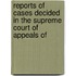 Reports of Cases Decided in the Supreme Court of Appeals of