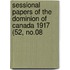 Sessional Papers of the Dominion of Canada 1917 (52, No.08