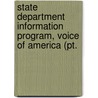 State Department Information Program, Voice Of America (pt. door United States Congress Operations