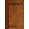 Tales From Hauff - With Introduction, Notes, And Vocabulary by Wilhelm Hauff