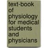 Text-Book of Physiology for Medical Students and Physicians