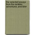 The Selected Essays from the Rambler, Adventurer, and Idler