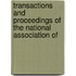Transactions and Proceedings of the National Association of