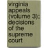 Virginia Appeals (Volume 3); Decisions of the Supreme Court