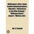 Wellington's Men, Some Soldier Autobiographies; Kincaid's A