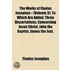 Works of Flavius Josephus-- (Volume 3); To Which Are Added