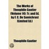 Works of Thophile Gautier (Volume 14); Tr. and Ed. by F. C.