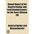 Annual Report of the Board of Harbor and Land Commissioners.