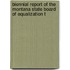 Biennial Report of the Montana State Board of Equalization t