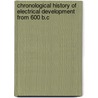 Chronological History of Electrical Development from 600 B.C door National Electrical Association