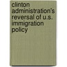 Clinton Administration's Reversal of U.S. Immigration Policy by United States Congress Hemisphere
