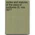 Codes and Statutes of the State of California (3, Nos. 1877