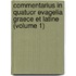 Commentarius in Quatuor Evagelia Graece Et Latine (Volume 1)