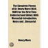 Complete Poems of Dr. Henry More (1614-1687) for the First T
