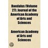 Daedalus (Volume 27); Journal of the American Academy of Art