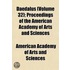 Daedalus (Volume 32); Proceedings of the American Academy of