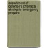 Department of Defense's Chemical Stockpile Emergency Prepare