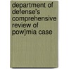 Department Of Defense's Comprehensive Review Of Pow]mia Case door United States. Congress. Subcommittee