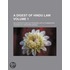 Digest of Hindu Law (Volume 1); On Contracts and Successions