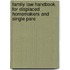 Family Law Handbook for Displaced Homemakers and Single Pare