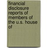 Financial Disclosure Reports of Members of the U.S. House of door United States Congress House