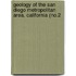 Geology of the San Diego Metropolitan Area, California (No.2