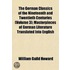 German Classics of the Nineteenth and Twentieth Centuries (V