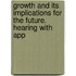 Growth and Its Implications for the Future. Hearing with App