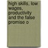 High Skills, Low Wages, Productivity and the False Promise o