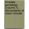 Hinsdale Genealogy (Volume 1); Descendants of Robert Hinsdal door Herbert Cornelius Andrews