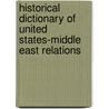 Historical Dictionary of United States-Middle East Relations door Peter L. Hahn