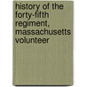 History of the Forty-Fifth Regiment, Massachusetts Volunteer door Albert W. Mann