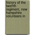 History of the Twelfth Regiment, New Hampshire Volunteers in