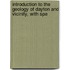 Introduction to the Geology of Dayton and Vicinity, with Spe