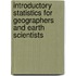 Introductory Statistics For Geographers And Earth Scientists