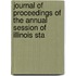 Journal of Proceedings of the Annual Session of Illinois Sta