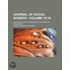 Journal of Social Science (15-16); Containing the Proceeding