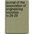 Journal of the Association of Engineering Societies (V.28-29