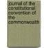 Journal of the Constitutional Convention of the Commonwealth