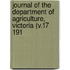 Journal of the Department of Agriculture, Victoria (V.17 191
