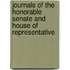 Journals of the Honorable Senate and House of Representative